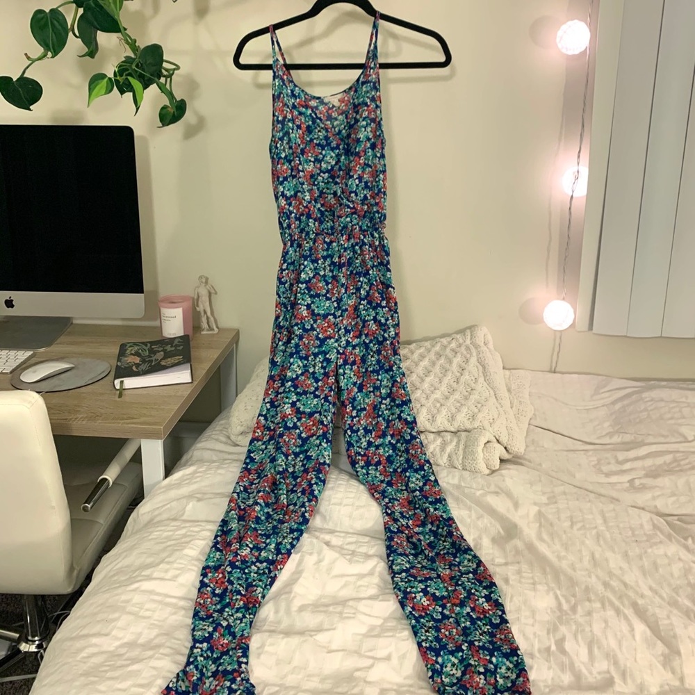 Floral jumpsuit